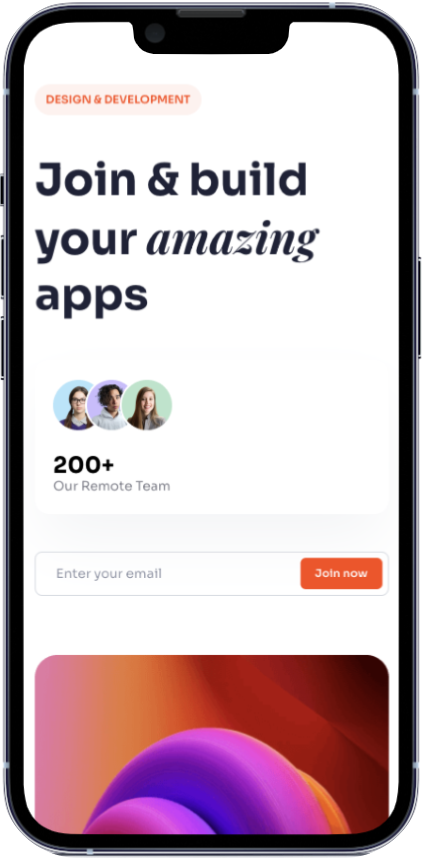 Phone shows an example website accessibility violations
